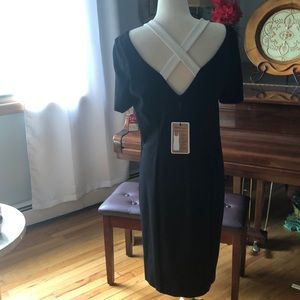 Black Dress midi size 12